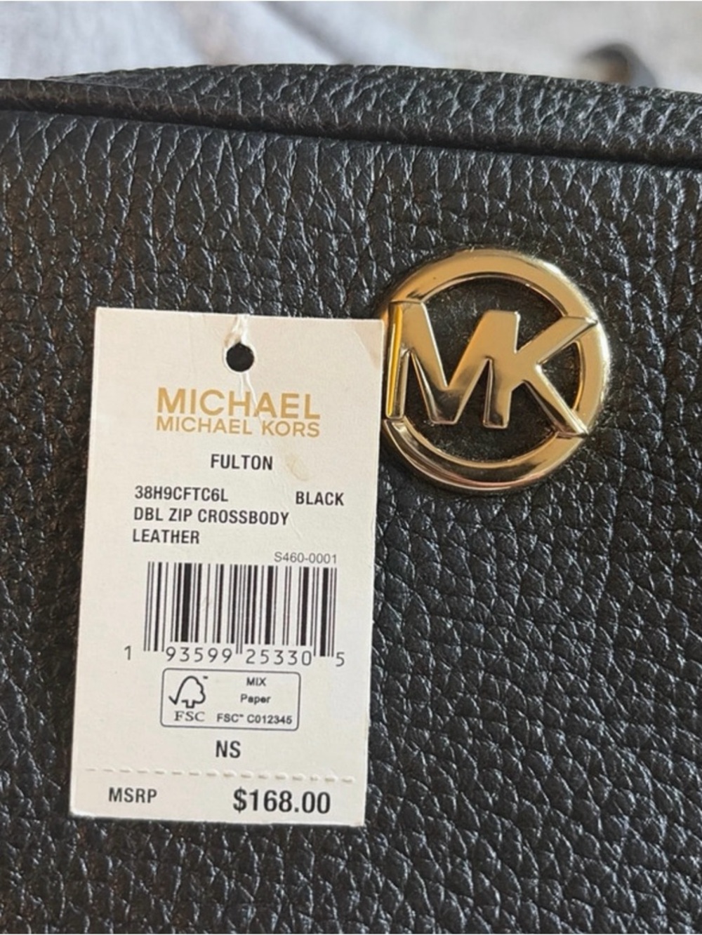 Michael Kors Fulton Leather Crossbody Bag - Picture 4 of 4